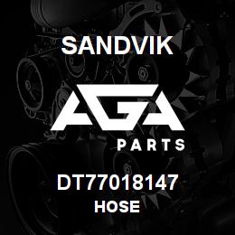 DT77018147 Sandvik HOSE | AGA Parts