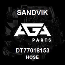 DT77018153 Sandvik HOSE | AGA Parts