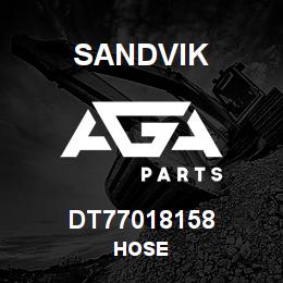 DT77018158 Sandvik HOSE | AGA Parts