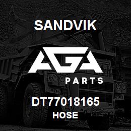 DT77018165 Sandvik HOSE | AGA Parts