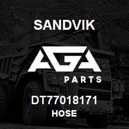 DT77018171 Sandvik HOSE | AGA Parts