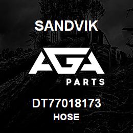 DT77018173 Sandvik HOSE | AGA Parts