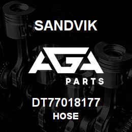 DT77018177 Sandvik HOSE | AGA Parts