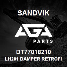 DT77018210 Sandvik LH201 DAMPER RETROFIT KIT | AGA Parts