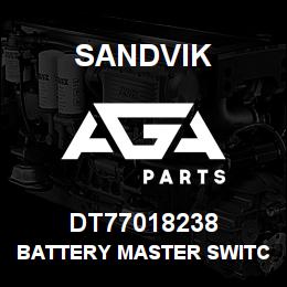 DT77018238 Sandvik BATTERY MASTER SWITCH | AGA Parts