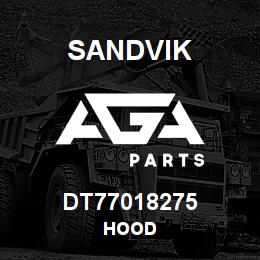 DT77018275 Sandvik HOOD | AGA Parts