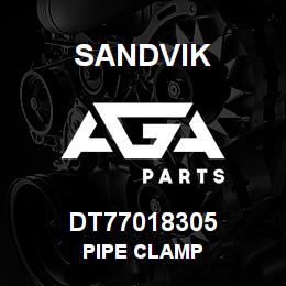 DT77018305 Sandvik PIPE CLAMP | AGA Parts