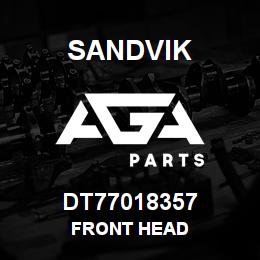 DT77018357 Sandvik FRONT HEAD | AGA Parts