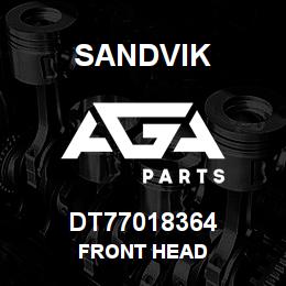 DT77018364 Sandvik FRONT HEAD | AGA Parts