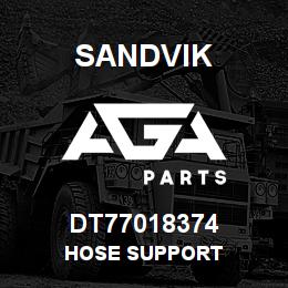 DT77018374 Sandvik HOSE SUPPORT | AGA Parts