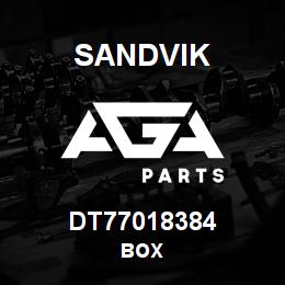 DT77018384 Sandvik BOX | AGA Parts