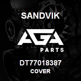 DT77018387 Sandvik COVER | AGA Parts