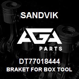 DT77018444 Sandvik BRAKET FOR BOX TOOL | AGA Parts