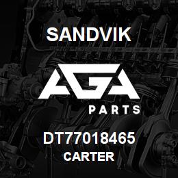DT77018465 Sandvik CARTER | AGA Parts