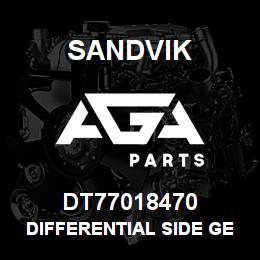 DT77018470 Sandvik DIFFERENTIAL SIDE GEAR | AGA Parts