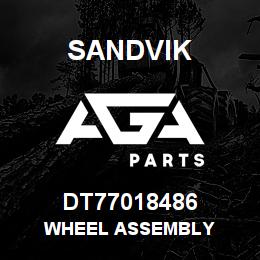 DT77018486 Sandvik WHEEL ASSEMBLY | AGA Parts
