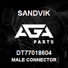 DT77018604 Sandvik MALE CONNECTOR | AGA Parts