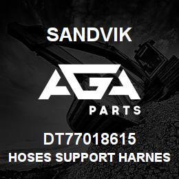 DT77018615 Sandvik HOSES SUPPORT HARNESS | AGA Parts