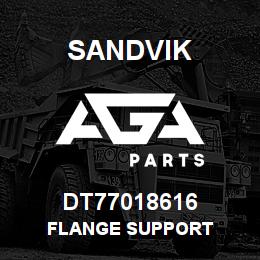 DT77018616 Sandvik FLANGE SUPPORT | AGA Parts
