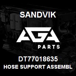DT77018635 Sandvik HOSE SUPPORT ASSEMBLY | AGA Parts