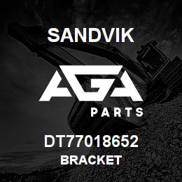 DT77018652 Sandvik BRACKET | AGA Parts