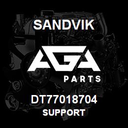 DT77018704 Sandvik SUPPORT | AGA Parts