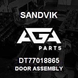 DT77018865 Sandvik DOOR ASSEMBLY | AGA Parts