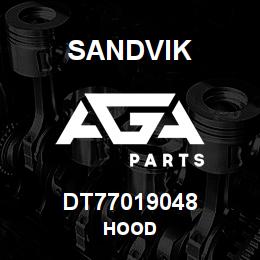 DT77019048 Sandvik HOOD | AGA Parts