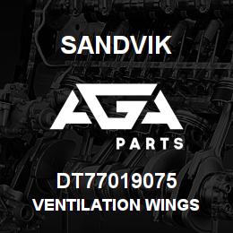 DT77019075 Sandvik VENTILATION WINGS | AGA Parts