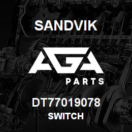 DT77019078 Sandvik SWITCH | AGA Parts