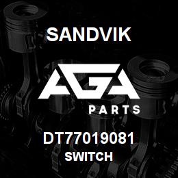 DT77019081 Sandvik SWITCH | AGA Parts