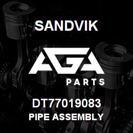 DT77019083 Sandvik PIPE ASSEMBLY | AGA Parts