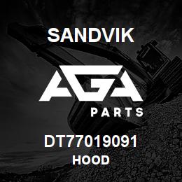 DT77019091 Sandvik HOOD | AGA Parts