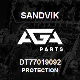 DT77019092 Sandvik PROTECTION | AGA Parts