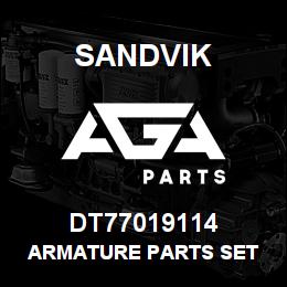 DT77019114 Sandvik ARMATURE PARTS SET | AGA Parts