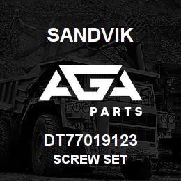 DT77019123 Sandvik SCREW SET | AGA Parts