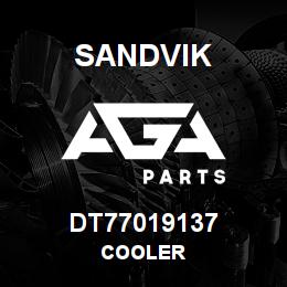 DT77019137 Sandvik COOLER | AGA Parts
