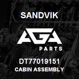DT77019151 Sandvik CABIN ASSEMBLY | AGA Parts
