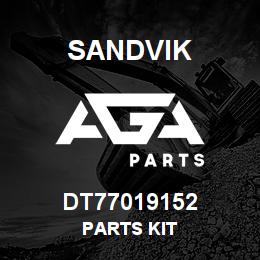 DT77019152 Sandvik PARTS KIT | AGA Parts