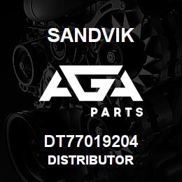 DT77019204 Sandvik DISTRIBUTOR | AGA Parts