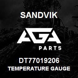 DT77019206 Sandvik TEMPERATURE GAUGE | AGA Parts