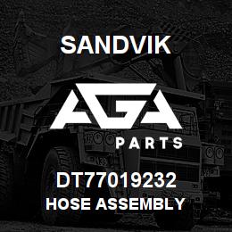 DT77019232 Sandvik HOSE ASSEMBLY | AGA Parts