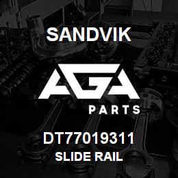 DT77019311 Sandvik SLIDE RAIL | AGA Parts