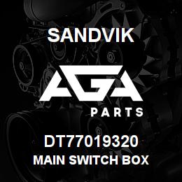 DT77019320 Sandvik MAIN SWITCH BOX | AGA Parts