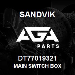 DT77019321 Sandvik MAIN SWITCH BOX | AGA Parts