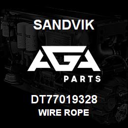 DT77019328 Sandvik WIRE ROPE | AGA Parts
