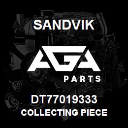 DT77019333 Sandvik COLLECTING PIECE | AGA Parts