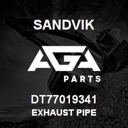 DT77019341 Sandvik EXHAUST PIPE | AGA Parts