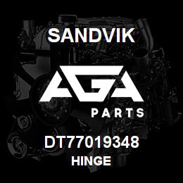 DT77019348 Sandvik HINGE | AGA Parts