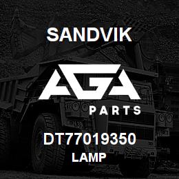DT77019350 Sandvik LAMP | AGA Parts